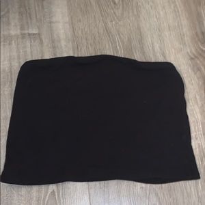 black tube top